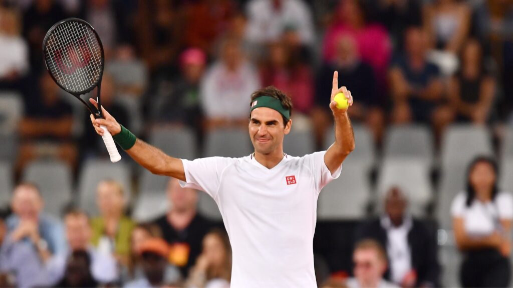 Roger Federer em 2020