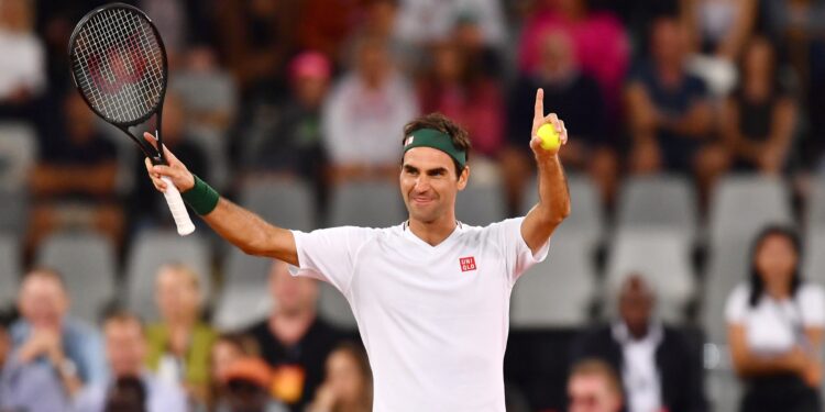 Roger Federer em 2020