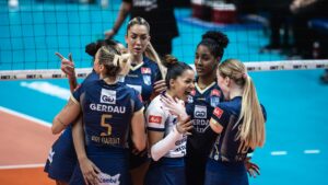 Minas, atual campeão da Superliga Feminina