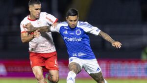 Dudu em Bragantino x Cruzeiro
