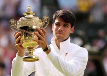 Carlos Alcaraz vencedor de quatro Grand Slams