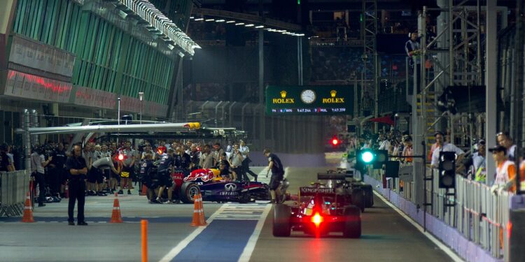 A evolução dos pit stops na Fórmula 1