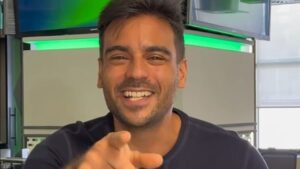 Apresentador da Globo sofre acidente de moto.