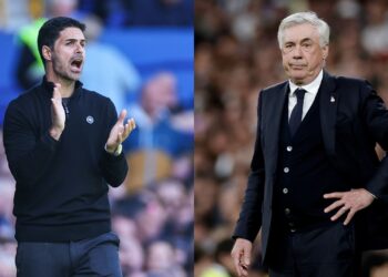 Arsenal x Real Madrid será definido nas quartas de final da Champions League.