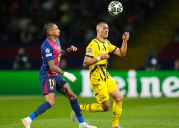 Borussia Dortmund x Barcelona será definido na Champions League 2024/2025.