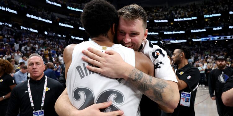 Luka Doncic em Mavericks x Lakers na NBA.