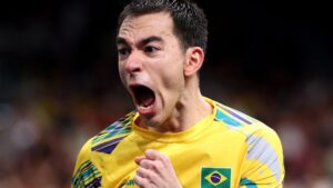 Hugo Calderano vence a Copa do Mundo de tênis de mesa.