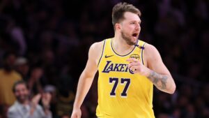 Luka Doncic, astro do Los Angeles Lakers.