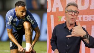 Neymar rebate fala de Craque Neto.