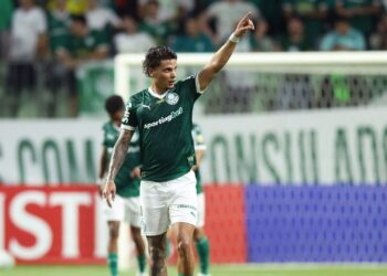 Richard Ríos, do Palmeiras.
