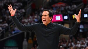 Erik Spoelstra detona varrida do Miami Heat na NBA.