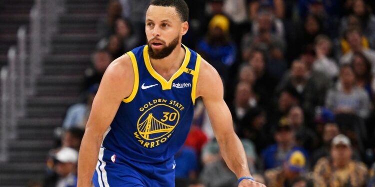 Stephen Curry, craque dos Warriors na NBA.