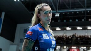 Thaisa não aprovou a atuação do Minas