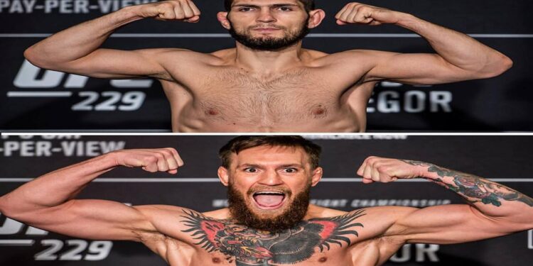 McGregor vs Khabib - Créditos: instagram@ufc229_mcgregorvskhabib