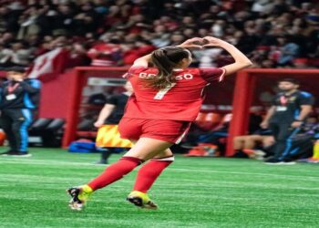 Foto jogadora comemorando - Créditos: instagram@fifawomensworldcup