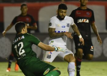 Vitória x Santos em 2018, último jogo entre as equipes