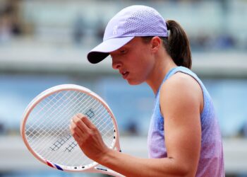 Iga Swiatek em Roland Garros