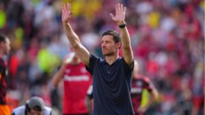 Xabi Alonso na BayArena