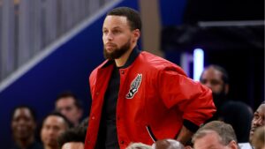 Curry durante o Jogo 4