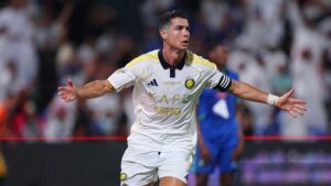 Cristiano Ronaldo em ação pelo Al-Nassr