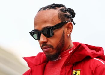 Lewis Hamilton, piloto da Ferrari
