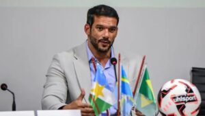 Samir Xaud, presidente da Federação Roraimense de futebol