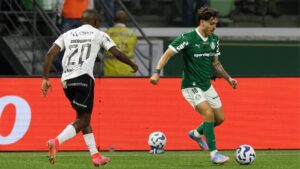 Lance de partida entre Palmeiras e Ceará