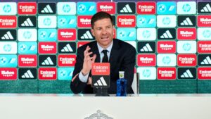 Xabi Alonso, novo treinador do Real Madrid, é apresentado no clube
