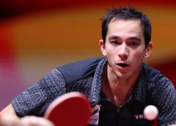 Hugo Calderano, mesa-tenista brasileiro