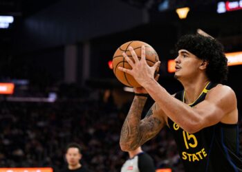 Gui Santos, do Golden State Warriors
