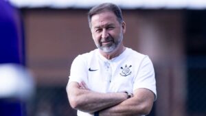 Augusto Melo, presidente do Corinthians
