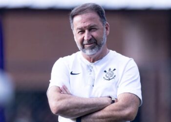 Augusto Melo, presidente do Corinthians