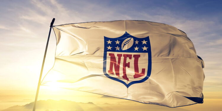 Ilustração da logo da NFL - Créditos: depositphotos.com / AleksTaurus