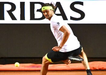 Alexander Zverev, número três do mundo.