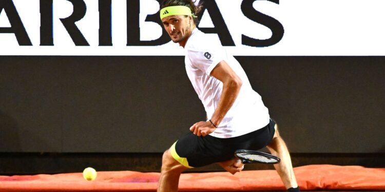 Alexander Zverev, número três do mundo.