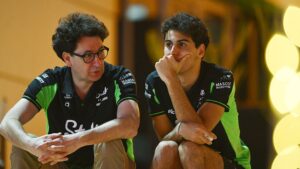Gabriel Bortoleto tem grande parceria com Mattia Binotto