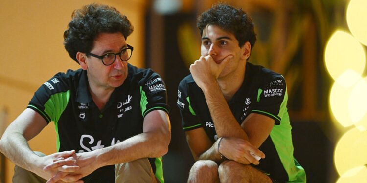 Gabriel Bortoleto tem grande parceria com Mattia Binotto