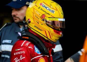 Lewis Hamilton, piloto da Ferrari na F1.