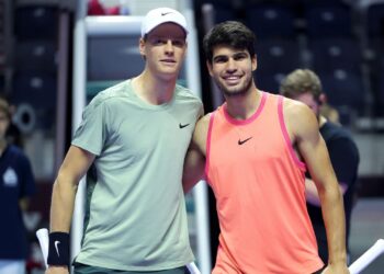 Jannik Sinner e Carlos Alcaraz.