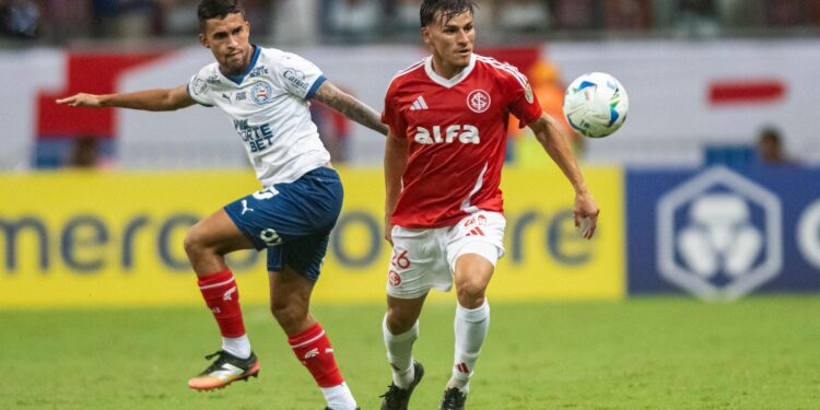 Internacional x Bahia será definido na Libertadores 2025.