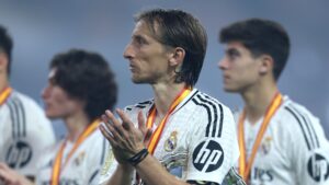 Luka Modric, ícone do Real Madrid.