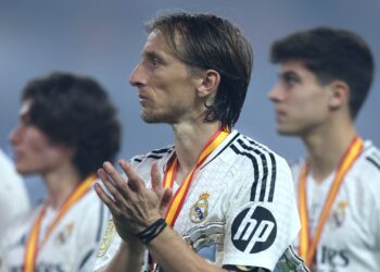 Luka Modric, ícone do Real Madrid.