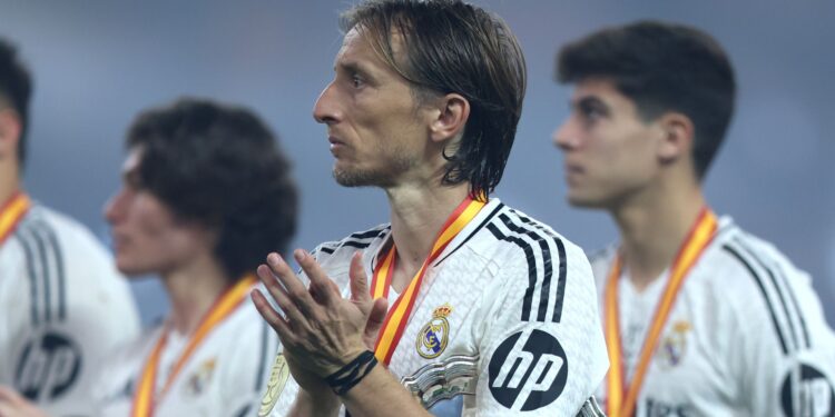Luka Modric, ícone do Real Madrid.