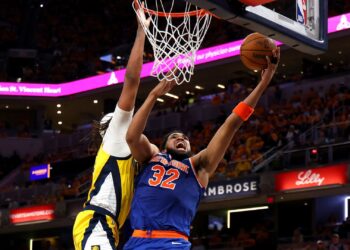 New York Knicks vence o Indiana Pacers na NBA.
