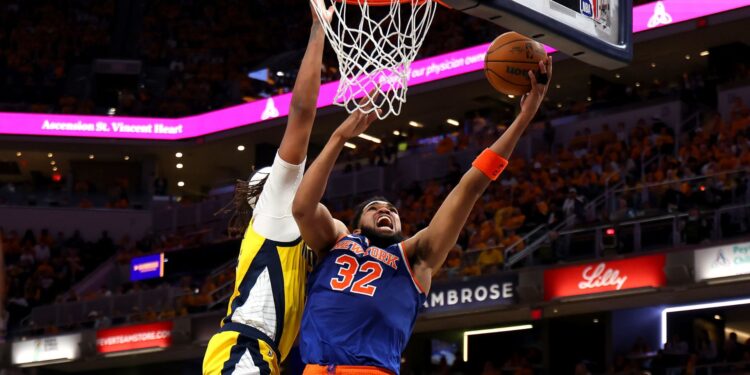 New York Knicks vence o Indiana Pacers na NBA.