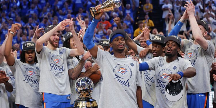 OKC é campeão da Conferência Oeste na NBA.