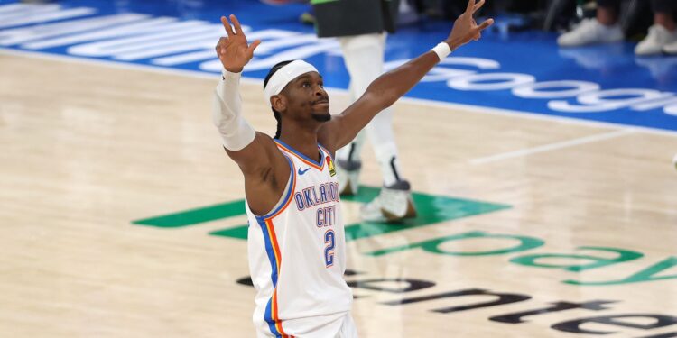 Shai Gilgeous-Alexander, estrela do Oklahoma City Thunder na NBA.