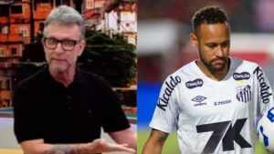 Craque Neto e Neymar.