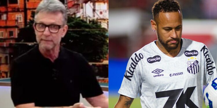 Craque Neto e Neymar.