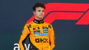 Lando Norris, piloto da McLaren na F1.